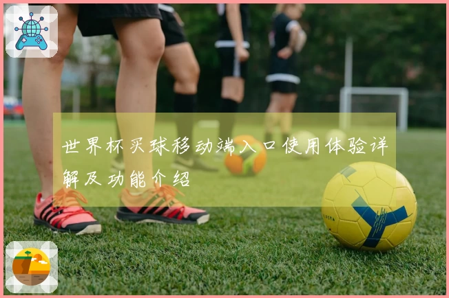 世界杯买球移动端入口使用体验详解及功能介绍